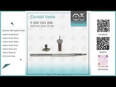 عرض F00VC01200 صمام السكك الحديدية الشائعة F 00V C01 200 صمام مضخة الوقود السيارات للمحقن 0445110351 Demo