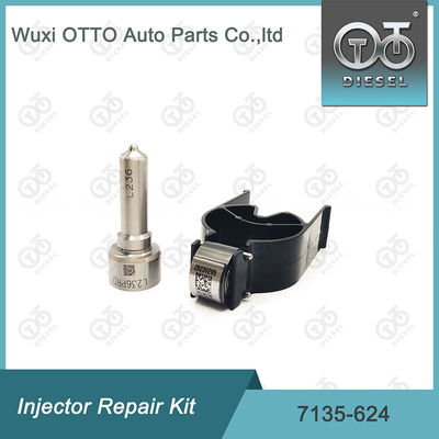 طقم فوهة CVA 7135-624 Delphi لإصلاح حاقن DAIMLER R04201D مع فوهة L236PRD
