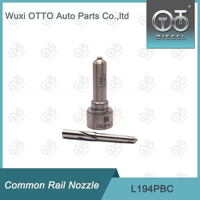 الفولاذ عالي السرعة Delphi Common Rail Nozzle L194PBC لـ BEBE4D24003 مع النهاية الفضية