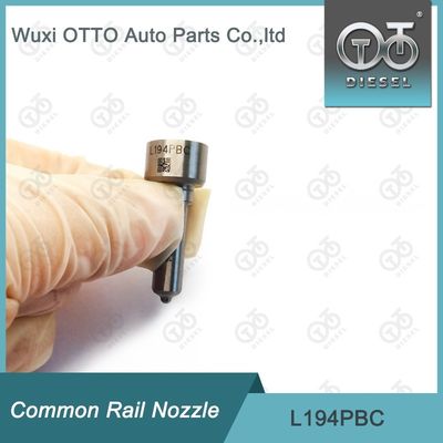 الفولاذ عالي السرعة Delphi Common Rail Nozzle L194PBC لـ BEBE4D24003 مع النهاية الفضية