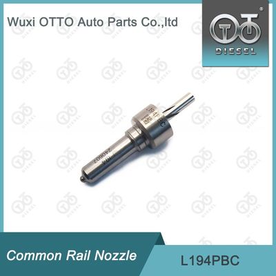 الفولاذ عالي السرعة Delphi Common Rail Nozzle L194PBC لـ BEBE4D24003 مع النهاية الفضية
