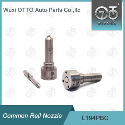 الفولاذ عالي السرعة Delphi Common Rail Nozzle L194PBC لـ BEBE4D24003 مع النهاية الفضية