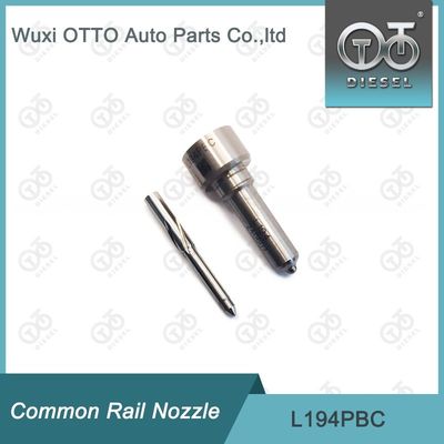 الفولاذ عالي السرعة Delphi Common Rail Nozzle L194PBC لـ BEBE4D24003 مع النهاية الفضية