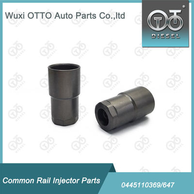 محرك الوقود الذاتي الديزل Piezo Injector Nozzle Nut Cap 0445110369 / 647 الحجم Φ18.9×34×M17*0.75 معتمد من قبل المعهد