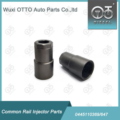 محرك الوقود الذاتي الديزل Piezo Injector Nozzle Nut Cap 0445110369 / 647 الحجم Φ18.9×34×M17*0.75 معتمد من قبل المعهد