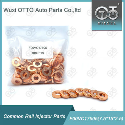 Common Rail Injector Copper Washer F00vc17505 (F 00V C17 505) Shim Copper F00V C17 505 (7.1*15*2.5)