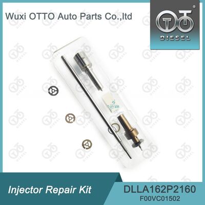 مجموعة إصلاح حقن بوش لـ 0445110369/646/647 مع فوهة DLLA162P2160 وصمام التحكم F00VC01502