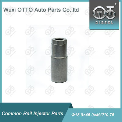 سرعة عالية الفولاذ حقن وقود الديزل فوهة قبعة المكسرات حجم Φ18.9 × 46.9 × M17 * 0.75 للحقن Piezo مع كيس بلاستيكي في حزمة الورق