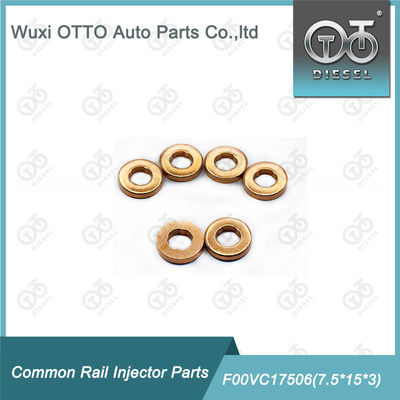Diesel Injector Copper Washer F00VC17506 Model 7.5*15*3mm ISO9001 Certified Shim