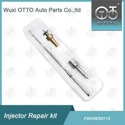 مجموعة إصلاح حقن السكك الحديدية المشتركة F00VW30113 تشمل غطاء الصمام T614 للحقن 0445110583 / 584 / 338002F610